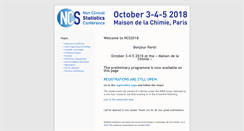 Desktop Screenshot of ncs-conference.org